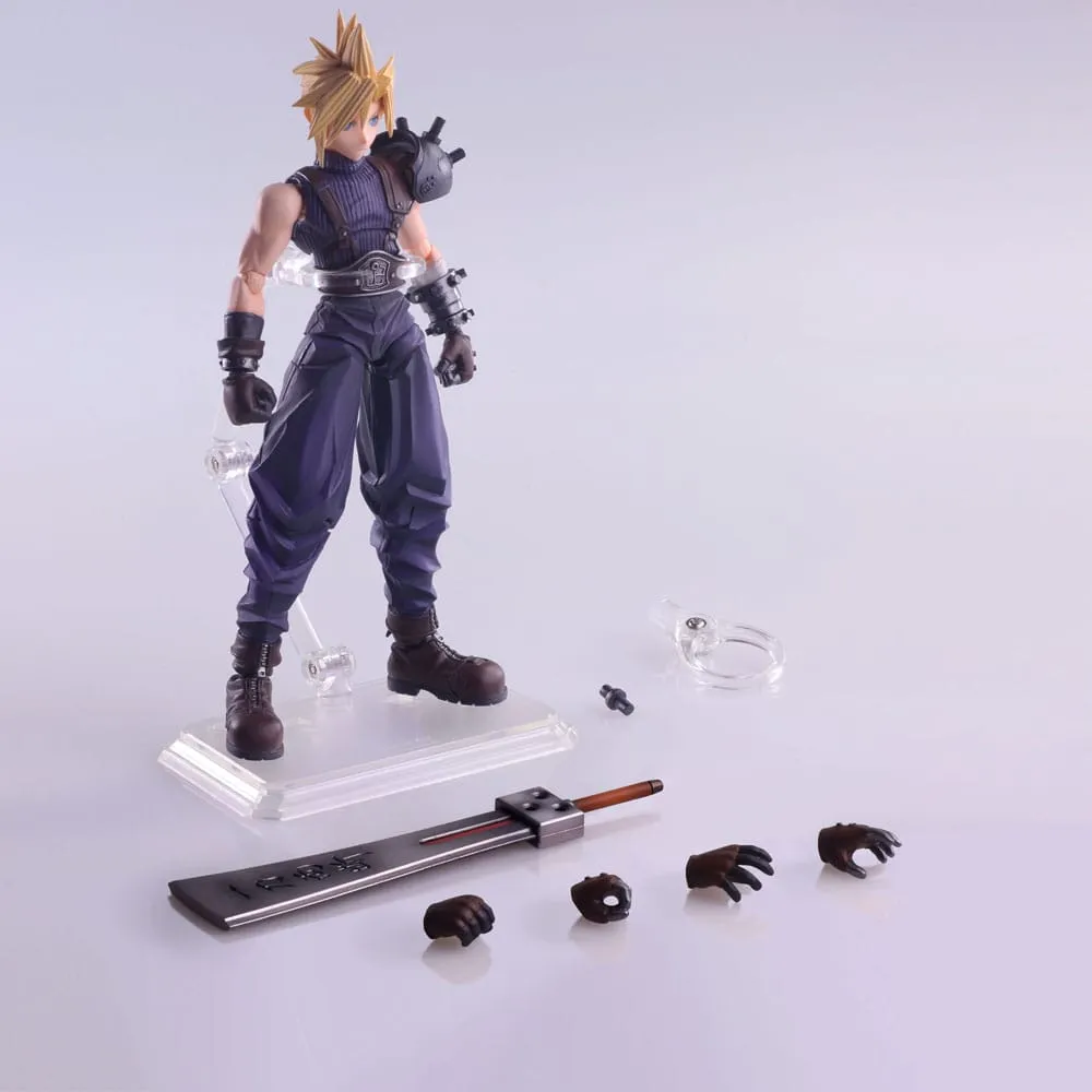 Final Fantasy VII Bring Arts Action Figure Cloud Strife Hardedge Ver. 15 cm